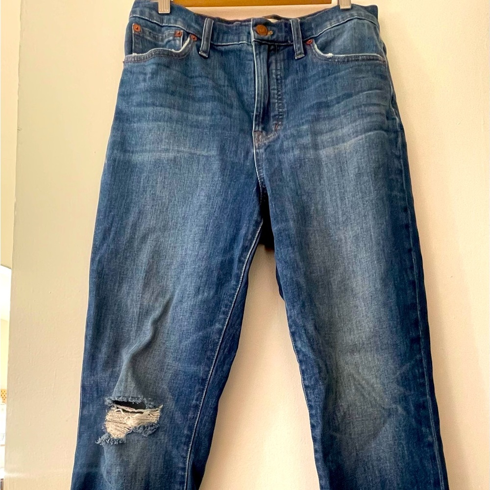 Madewell The Perfect Vintage Crop Jean size 28